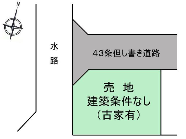Compartment figure. Land price 6.5 million yen, Land area 85.98 sq m