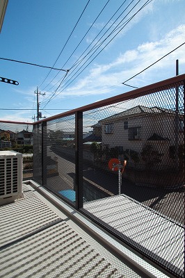 Balcony. Apamanshop Tsurugashima shop TEL: 049-233-7511