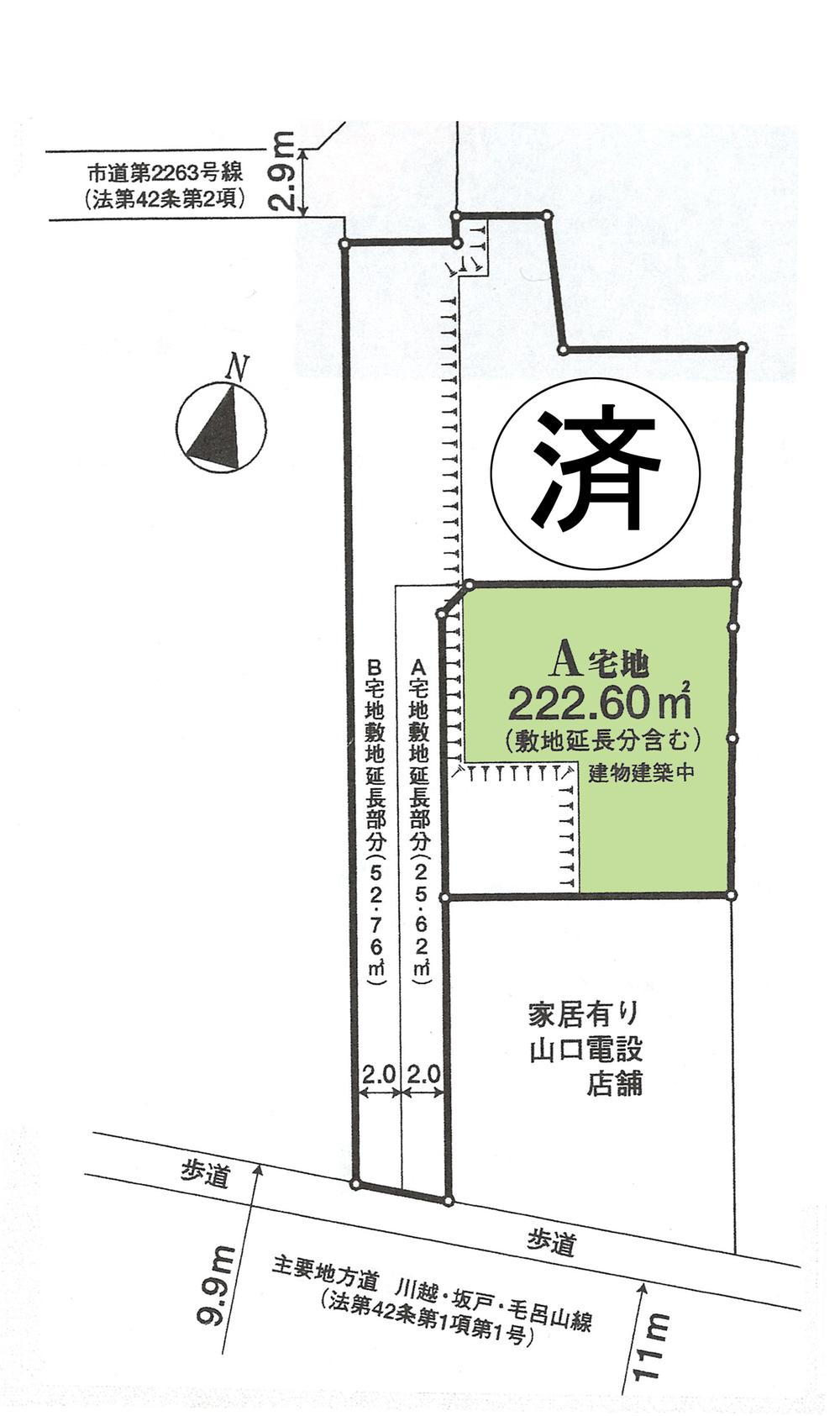 Compartment figure. 26 million yen, 4LDK, Land area 196.98 sq m , Building area 107.75 sq m compartment view