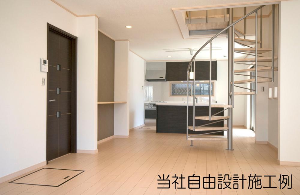 Building plan example (introspection photo).  ※ reference ※ Our free design plans and construction photos