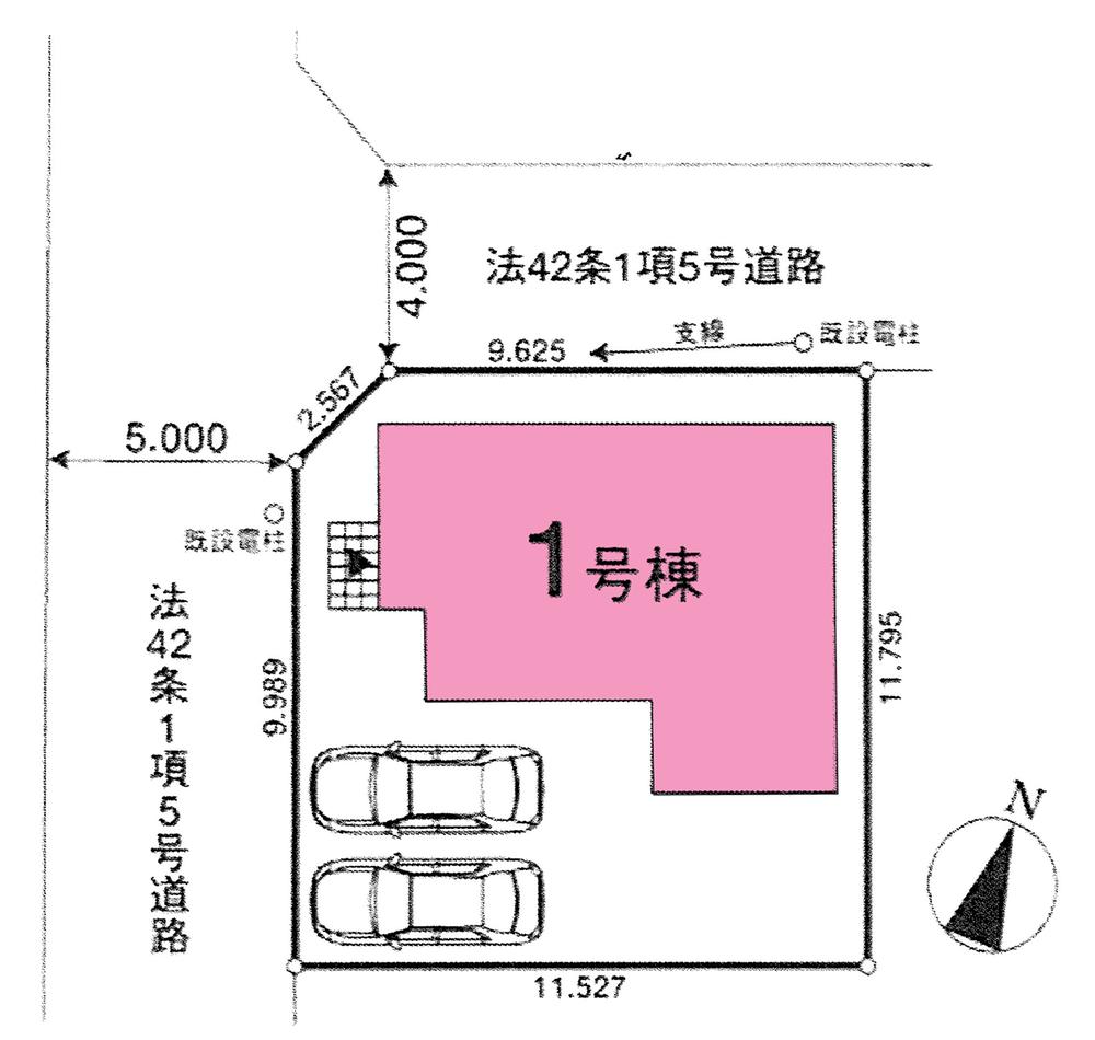 Compartment figure. 21,800,000 yen, 4LDK, Land area 133.76 sq m , Building area 99.36 sq m compartment view