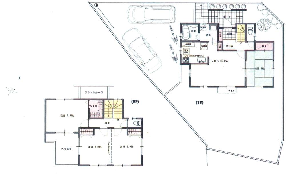 Floor plan. 27,800,000 yen, 4LDK, Land area 200.5 sq m , Building area 96.26 sq m
