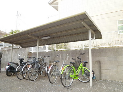 Other common areas. Bicycle parking space