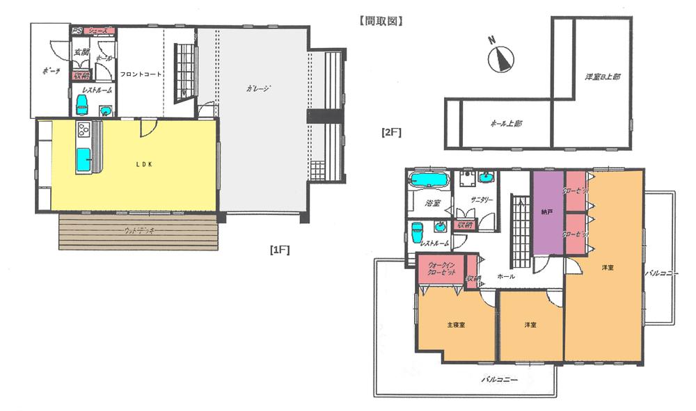 Floor plan. 34,800,000 yen, 3LDK, Land area 314.35 sq m , Building area 151.8 sq m floor plan