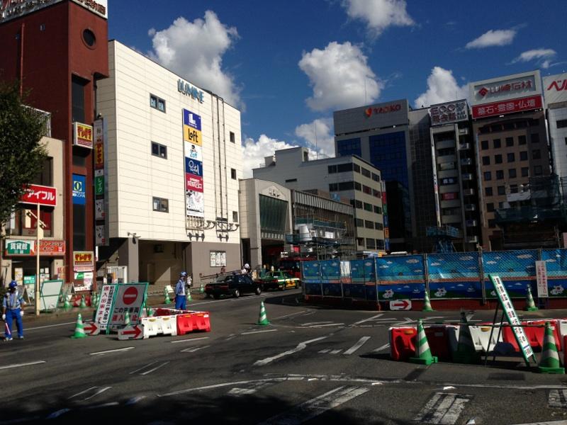 Other. Kawagoe Station development under construction