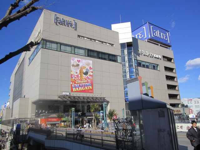 Shopping centre. Uniqlo Atre Maruhiro Kawagoe shop until the (shopping center) 701m