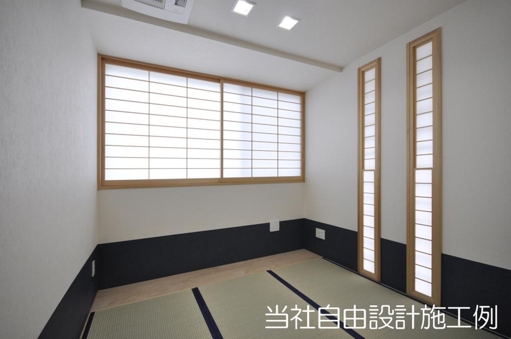 Building plan example (introspection photo).  ※ reference ※ Our construction cases