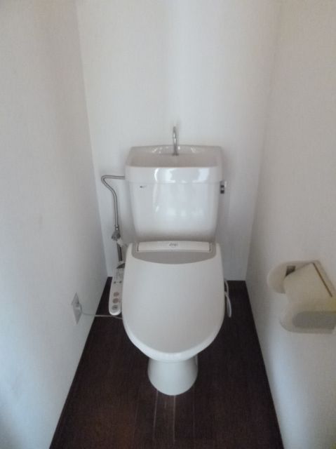 Toilet. With Washlet