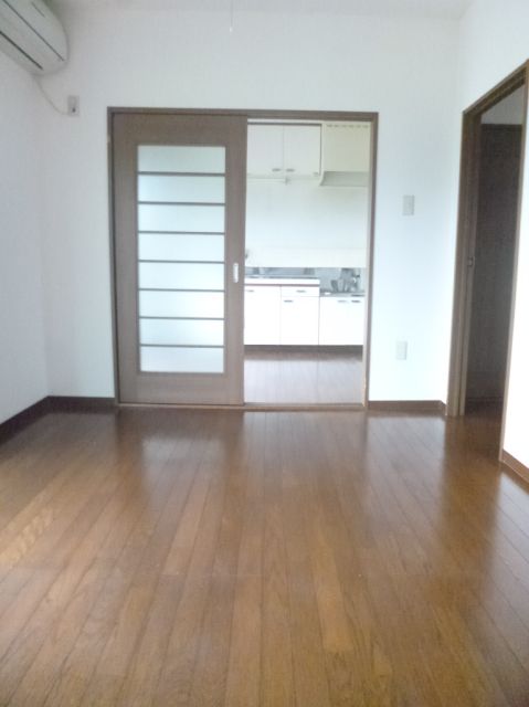 Living and room. Transformed into a spacious 1LDK Remove the sliding door