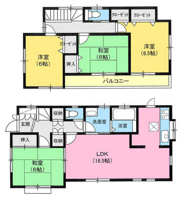 Floor plan. 30 million yen, 4LDK, Land area 240 sq m , Building area 100.19 sq m floor plan