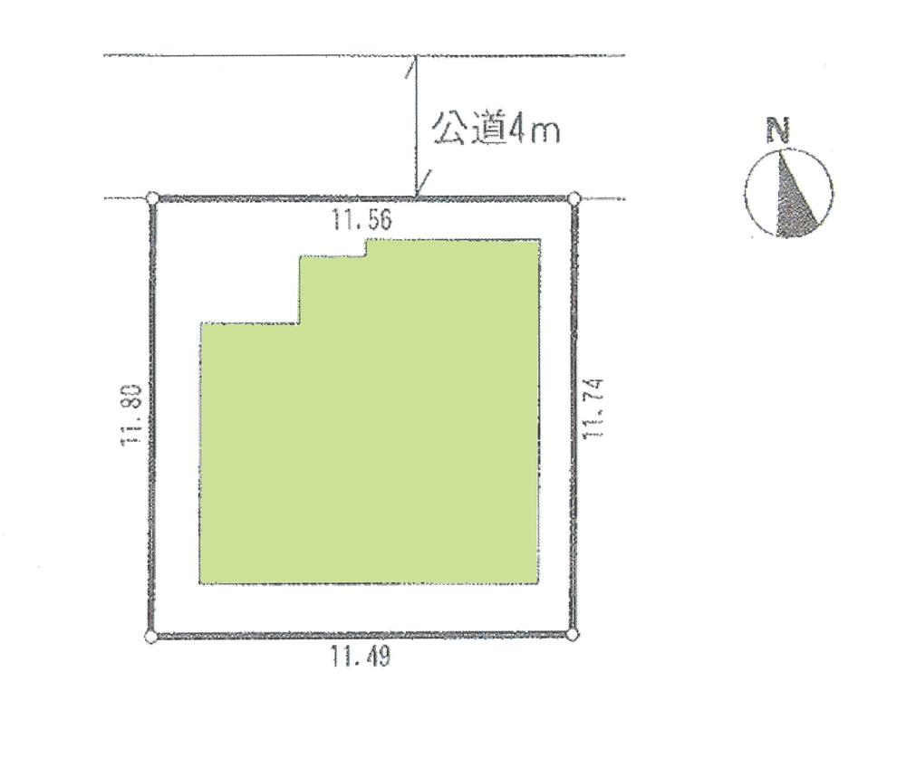 Compartment figure. 12.8 million yen, 4DK, Land area 134.33 sq m , Building area 126.69 sq m compartment view