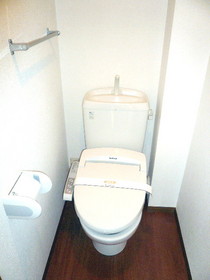 Toilet. It is a warm water washing toilet seat