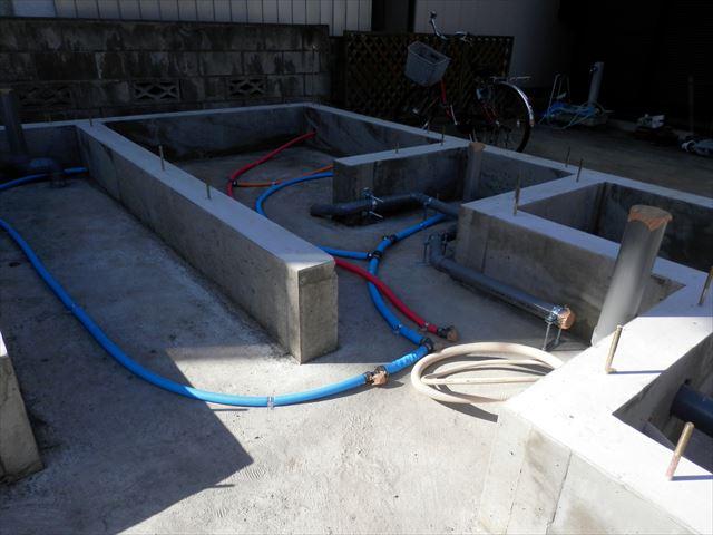 Local appearance photo. Foundation that produces the high earthquake resistance