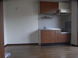 Kitchen. Large refrigerator is also OK