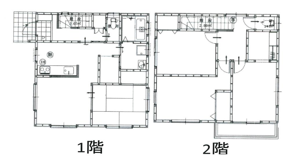 Floor plan. 22,800,000 yen, 4LDK, Land area 210 sq m , Building area 99.36 sq m