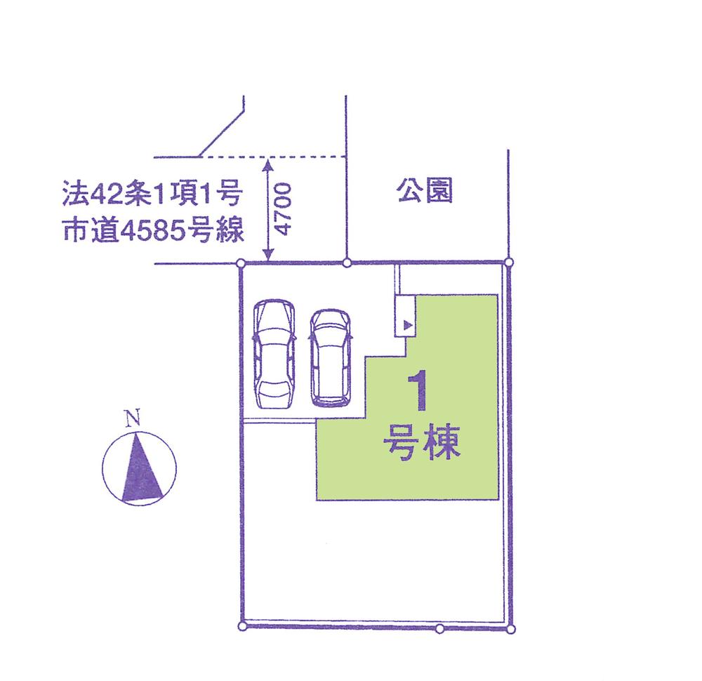 Compartment figure. 26,800,000 yen, 4LDK, Land area 200.1 sq m , Building area 101.85 sq m compartment view