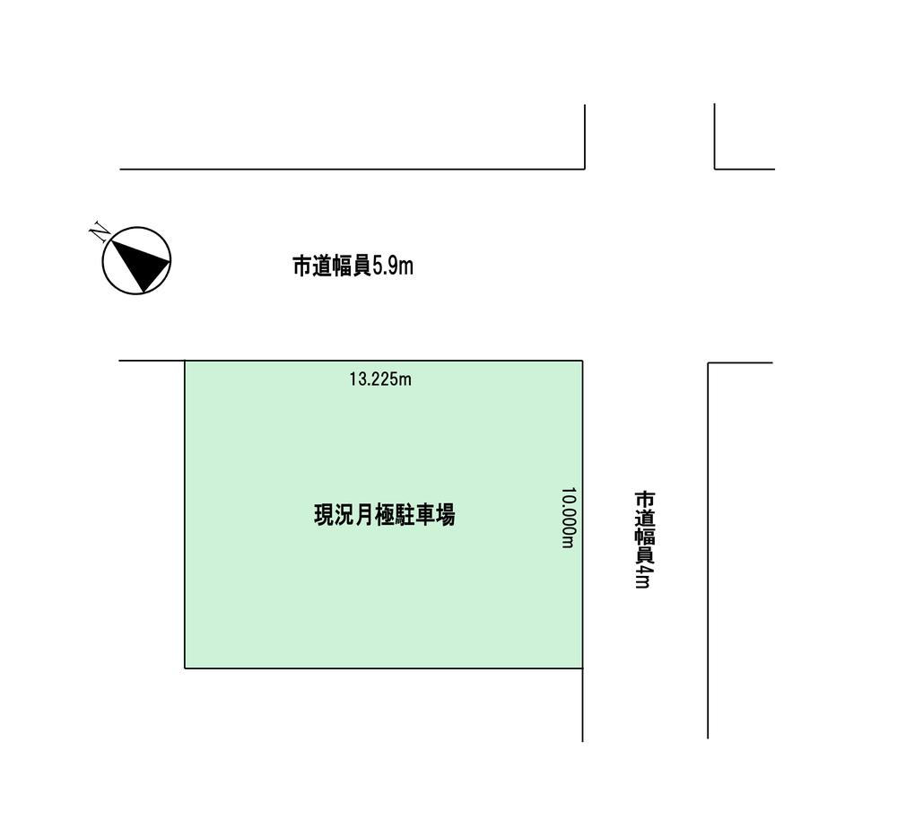 Compartment figure. Land price 24 million yen, Land area 132 sq m