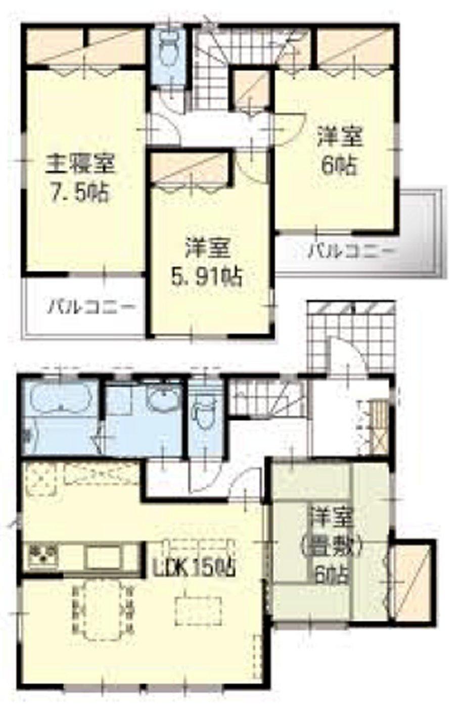 Floor plan. Ecos Tairaya Corporation to Green Park shop 1740m