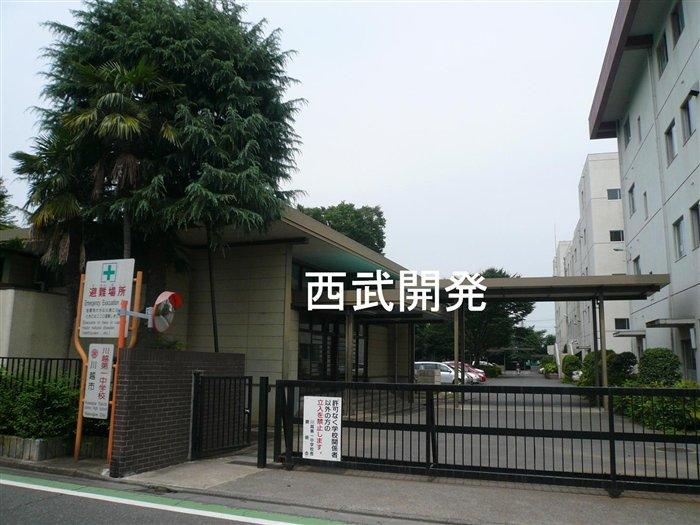 Junior high school. 870m to Kawagoe first junior high school