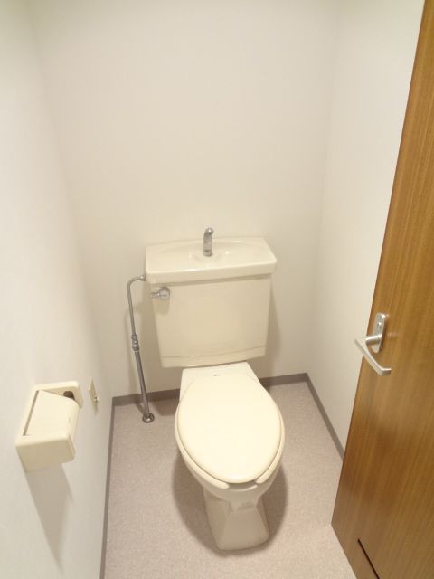 Toilet. Since the power supply is also installed Allowed Washlet