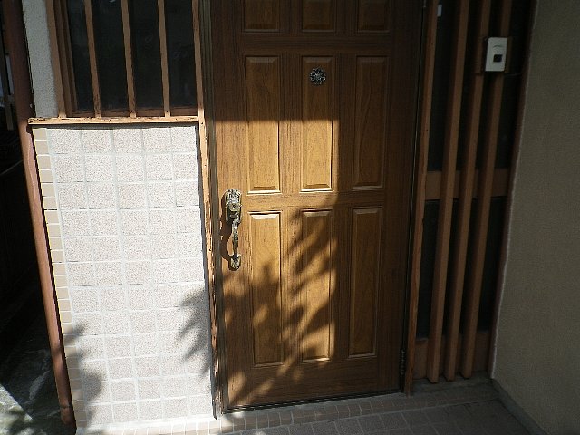 Entrance. The first floor Japanese-style room storage part.