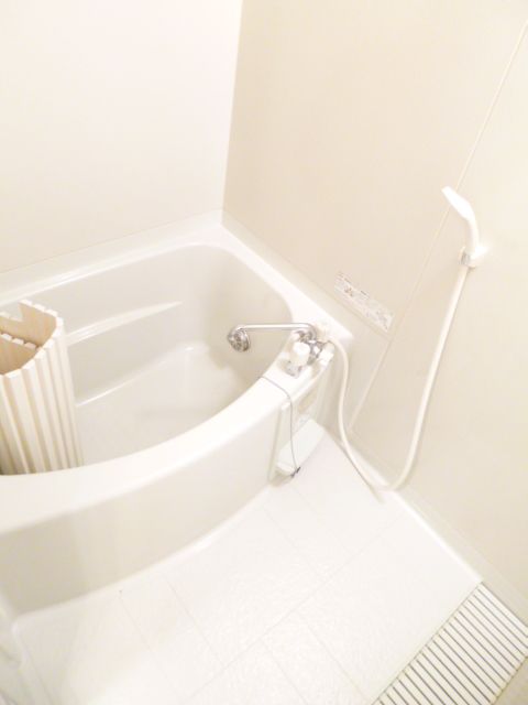 Bath. Bathtub large type reheating hot water supply