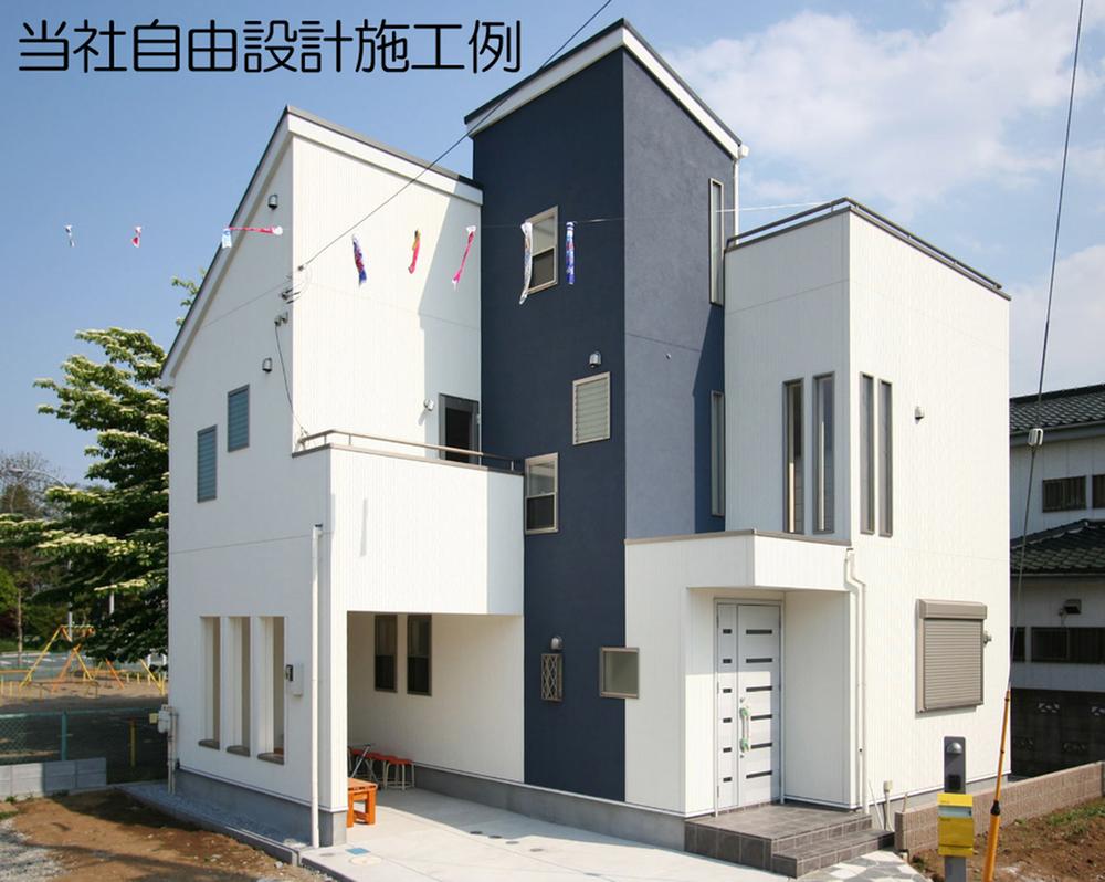 Building plan example (exterior photos).  ※ reference ※ Our free design plan construction example