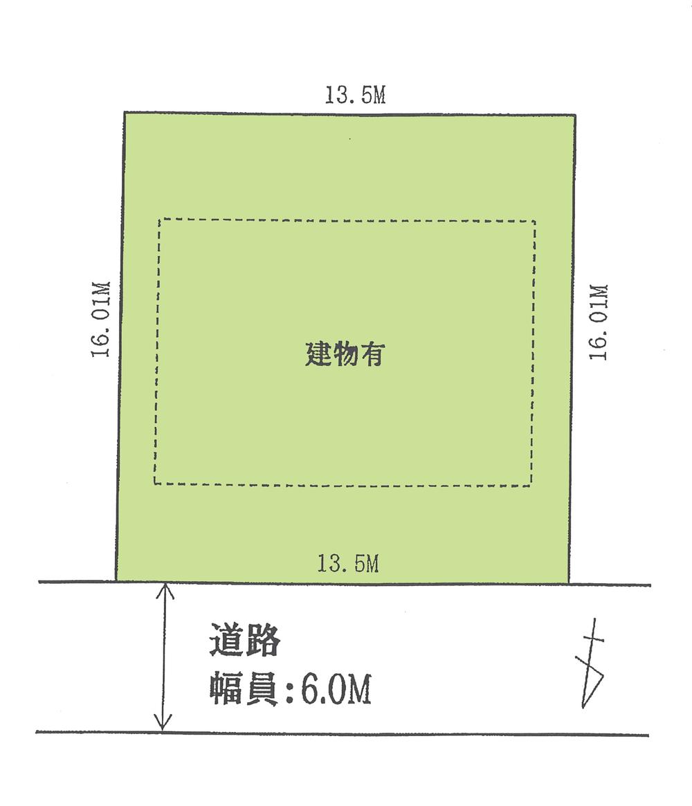 Compartment figure. Land price 13 million yen, Land area 216.22 sq m compartment view