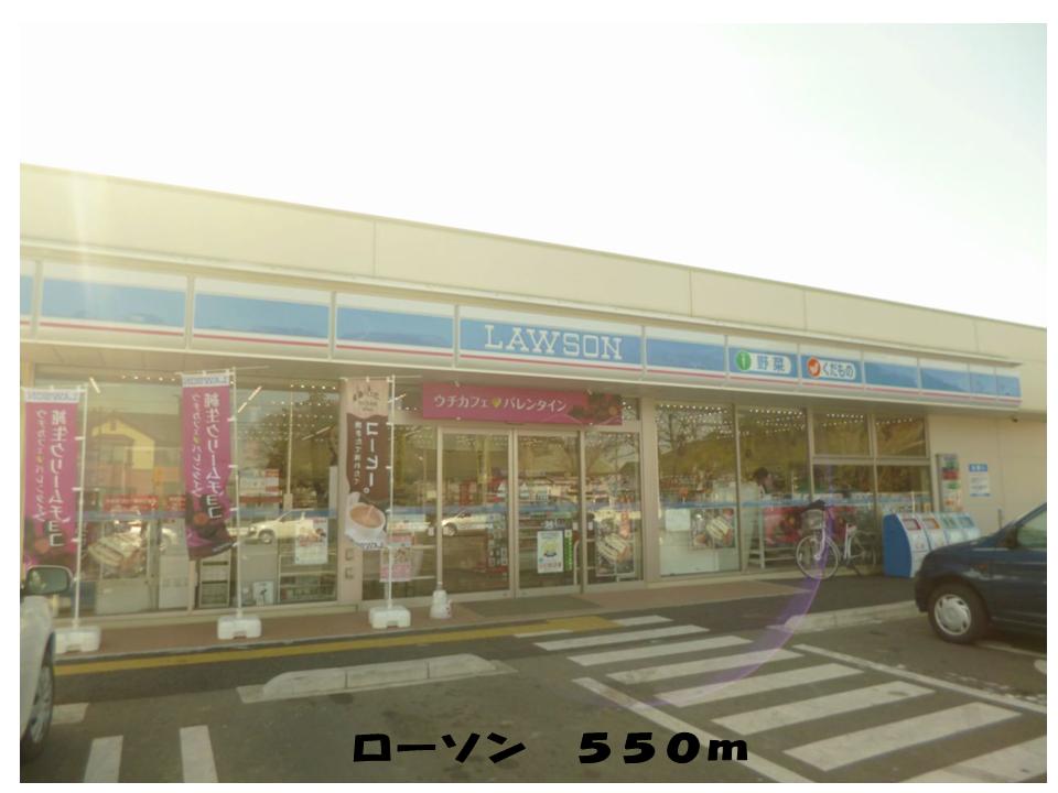 Convenience store. 550m until Lawson (convenience store)