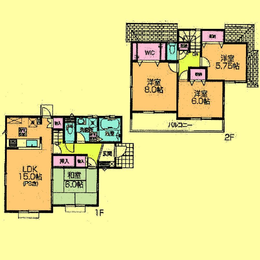 Floor plan. 23.5 million yen, 4LDK, Land area 132.24 sq m , Building area 100.19 sq m located view in addition to this, It will be provided by the hope of design books, such as layout. 