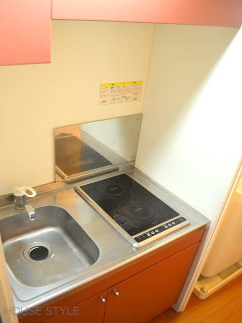 Kitchen. Because the two-burner stove is easy to cook!
