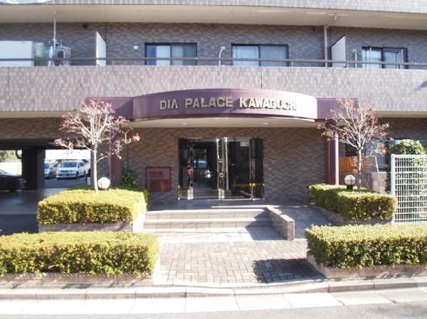 Local appearance photo. This selling property is a floor plan of the south-facing. Commodities Iida ・ Equipped shops happy to wife such as Okay store