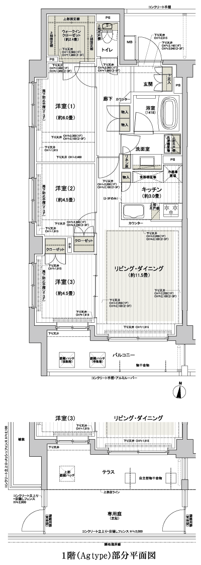 Floor: 3LDK + WIC, the occupied area: 70 sq m, Price: TBD