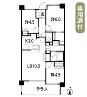 Floor: 3LDK + WIC, the area occupied: 62.4 sq m, Price: TBD