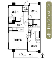 Floor: 3LDK + 2WIC, occupied area: 74.76 sq m, Price: TBD
