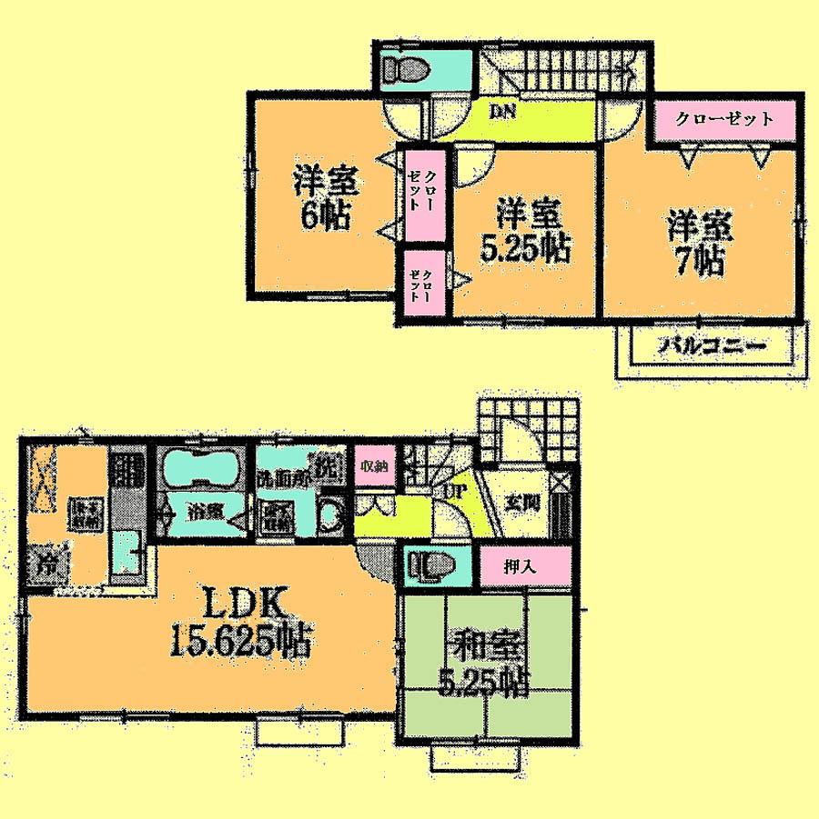 Floor plan. 27,800,000 yen, 4LDK, Land area 113 sq m , Building area 95.02 sq m located view in addition to this, It will be provided by the hope of design books, such as layout. 
