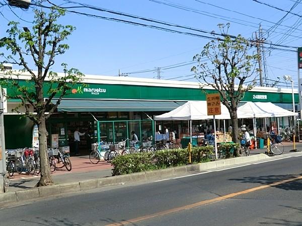 Supermarket. Maruetsu until Yanagizaki shop 100m