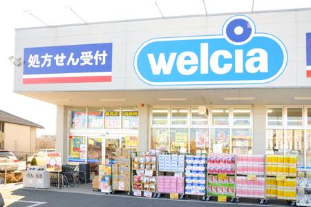 Drug store. Uerushia Warabikita to the town shop 810m