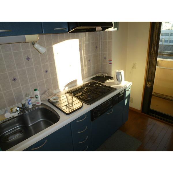 Kitchen. Also there is a window in the kitchen.