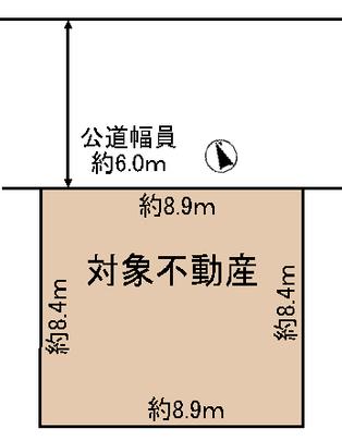 Compartment figure. Land area: 79.53 sq m