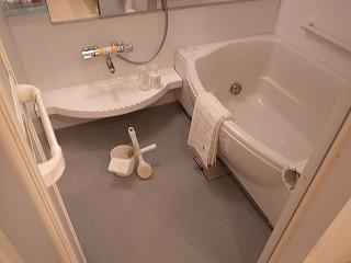 Bathroom. Shower faucet exchange Mirror exchange