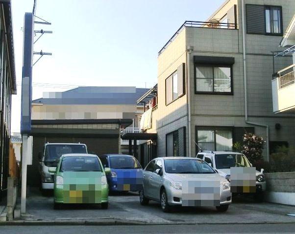 Parking lot. Local (January 2012) shooting
