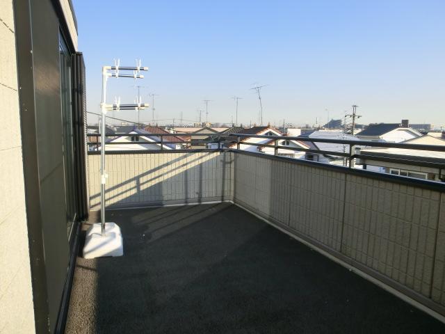 Balcony. Local (January 2012) shooting