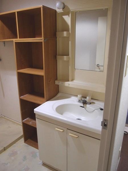 Wash basin, toilet. 2013 November shooting