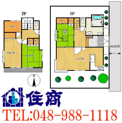 Floor plan. 22 million yen, 3LDK + S (storeroom), Land area 102 sq m , Building area 99.35 sq m