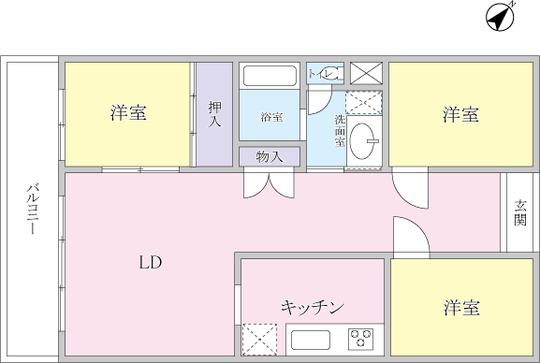 Floor plan.  [Floor plan] If the drawings and the present situation is different priority and status.