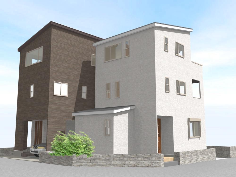 Rendering (appearance). (A ・ B Building) Rendering