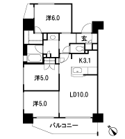 Floor: 3LDK + WIC, the occupied area: 63.67 sq m, Price: 40,550,000 yen, now on sale