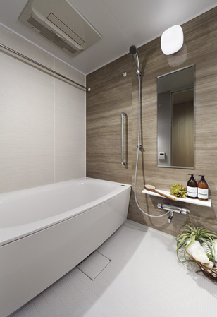 Bathing-wash room.  [Bathroom] Time of healing to refresh the mind and body. Beautifully elegant, A number of functional facilities. In the life of the eyes, Casual is a space which has been subjected to consideration.