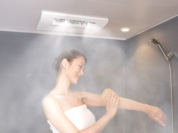 Bathing-wash room.  [Mist sauna] Sweating effect, With mist sauna excellent functions, such as the thermal effect. You can enjoy the gentle mist easily. (Same specifications)